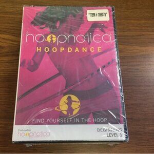 NEW Hoopnotica Fitness Hoopdance Hula Hoop Dvd Level 1 & 2 Beginner Exercise